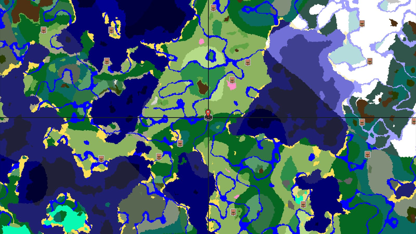 Forest Spawn with Stronghold and Trial Chambers — Minecraft seed preview