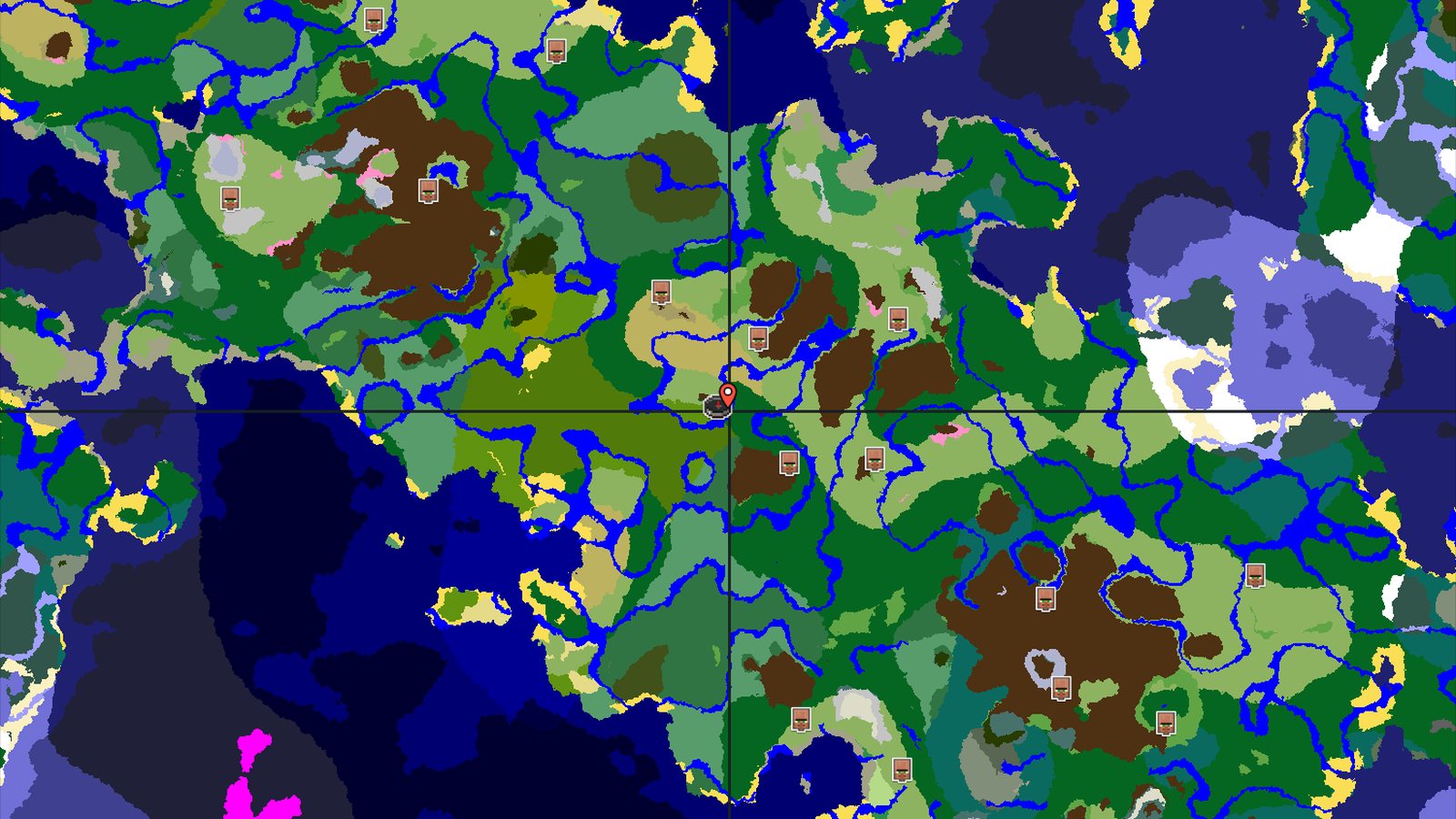 Spawn in Plains with Jungle and Savanna Nearby — Minecraft seed preview