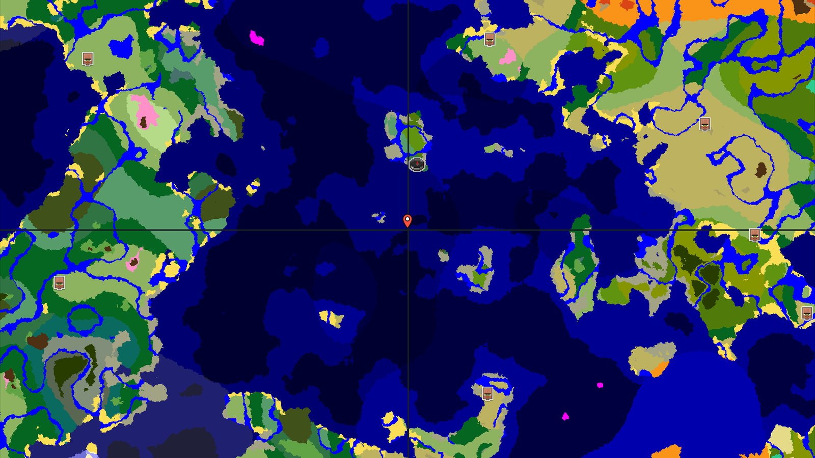 Spawn in Birch Forest with a nearby Jungle and Trial Chambers — Minecraft seed preview