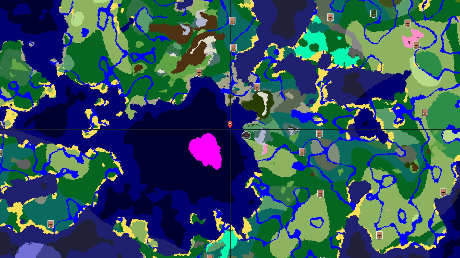 Ancient City Near Frozen Peaks and Birch Forest — Minecraft seed preview
