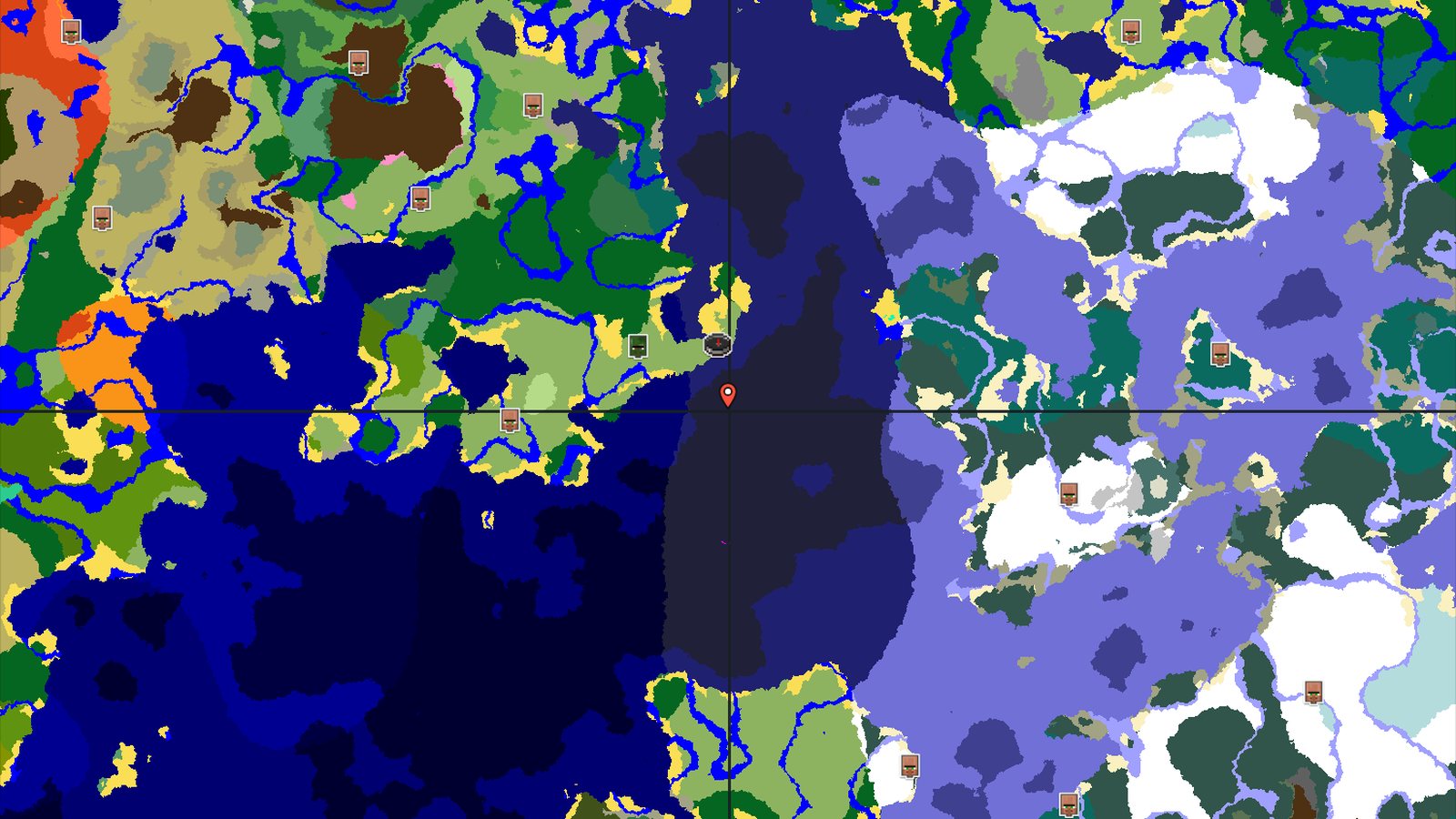 Spawn in Plains with a Trial Chambers nearby — Minecraft seed preview