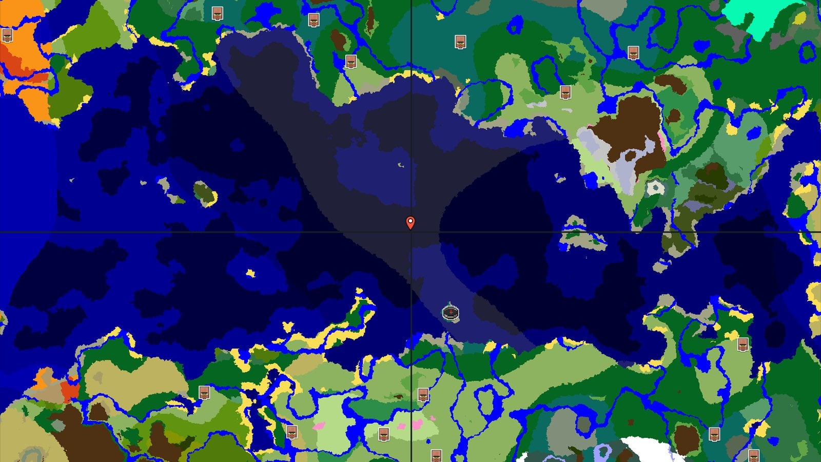 Taiga Spawn with Nearby Trial Chambers — Minecraft seed preview