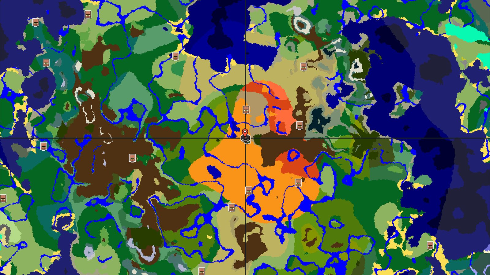 Desert Village and Jungle Meets Stony Peaks — Minecraft seed preview