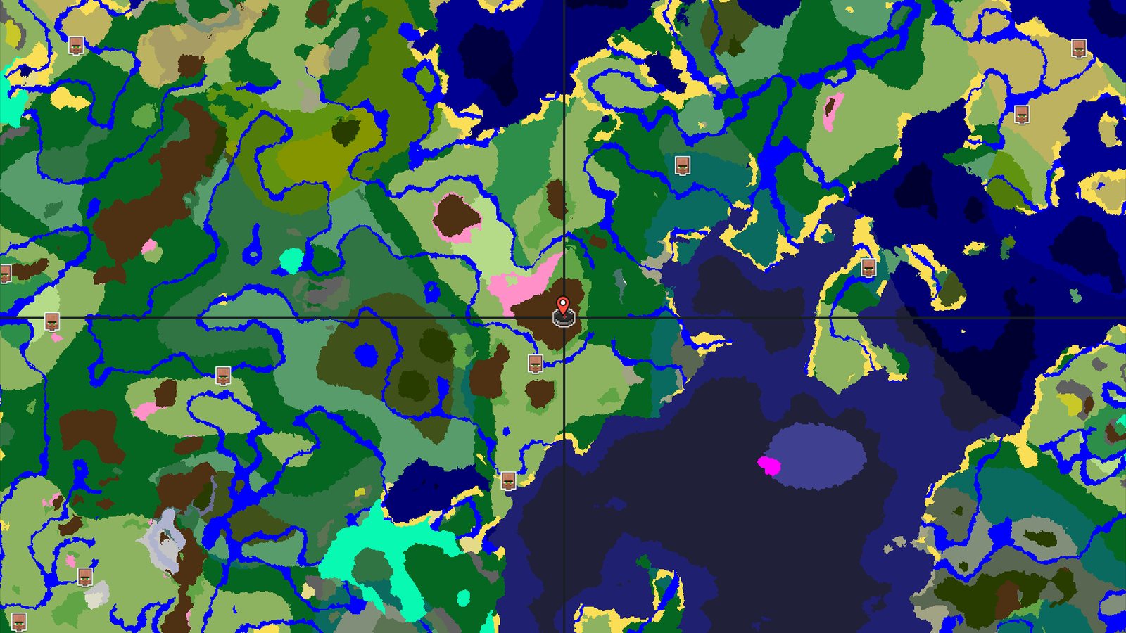 A Quiet Meadow Start with Nearby Cherry Blosoms — Minecraft seed preview