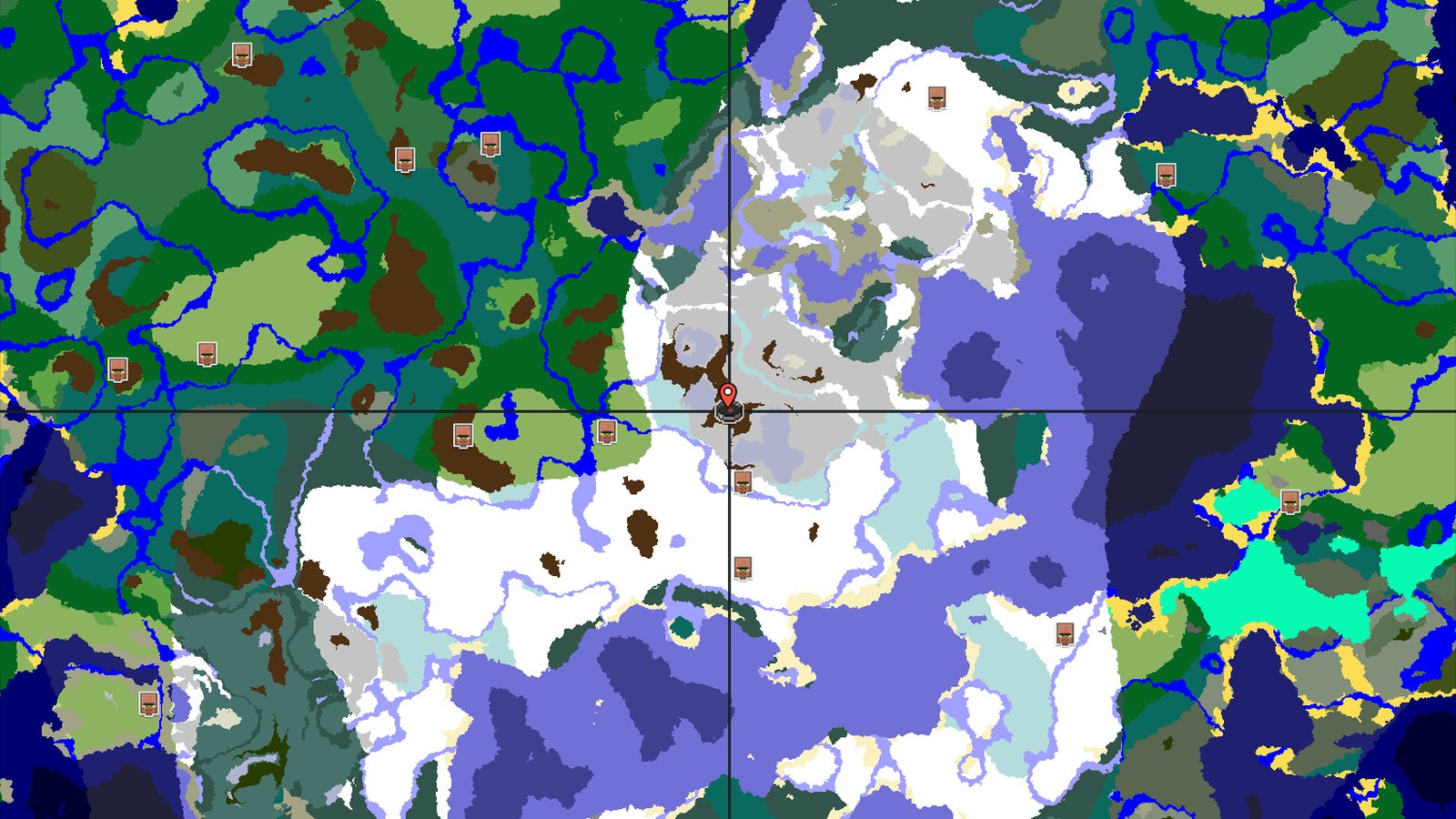 Ancient City Next to Snowy Slopes Spawn — Minecraft seed preview
