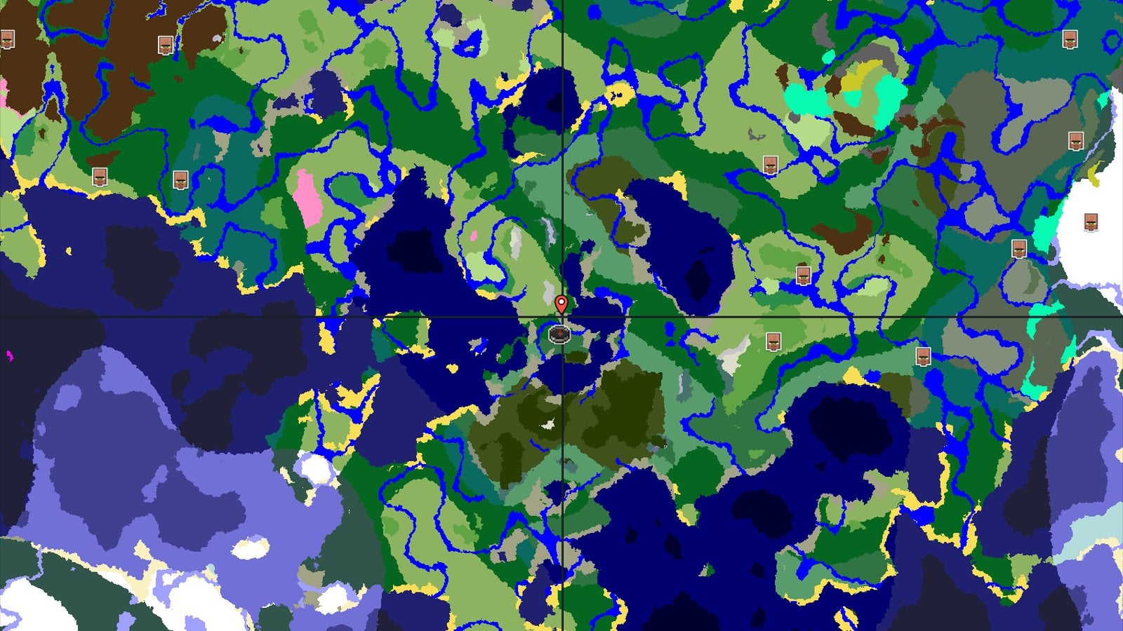 Spawn in Birch Forest with Peaks and Ancient City Nearby — Minecraft seed preview
