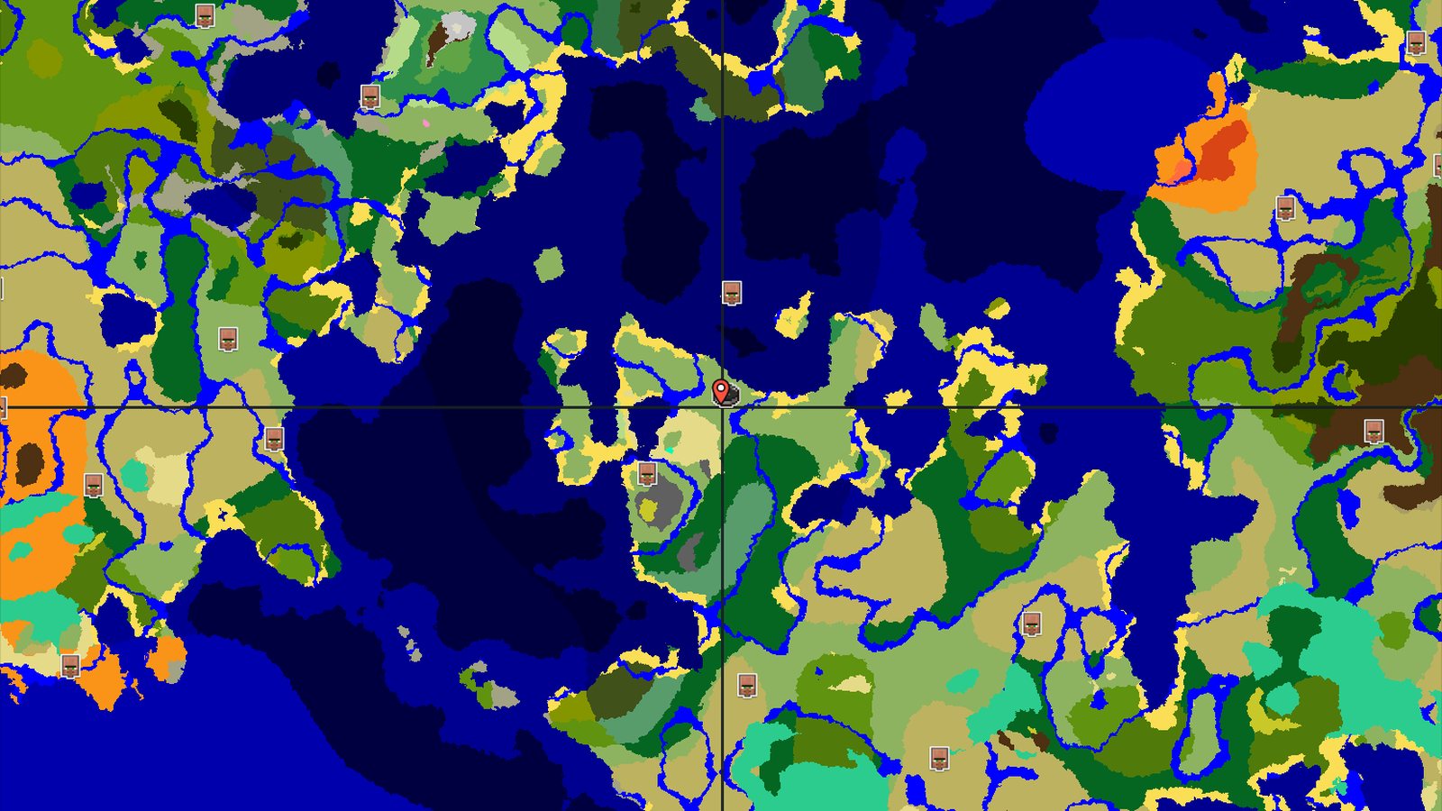 Plains Spawn with Nearby Trial Chambers — Minecraft seed preview