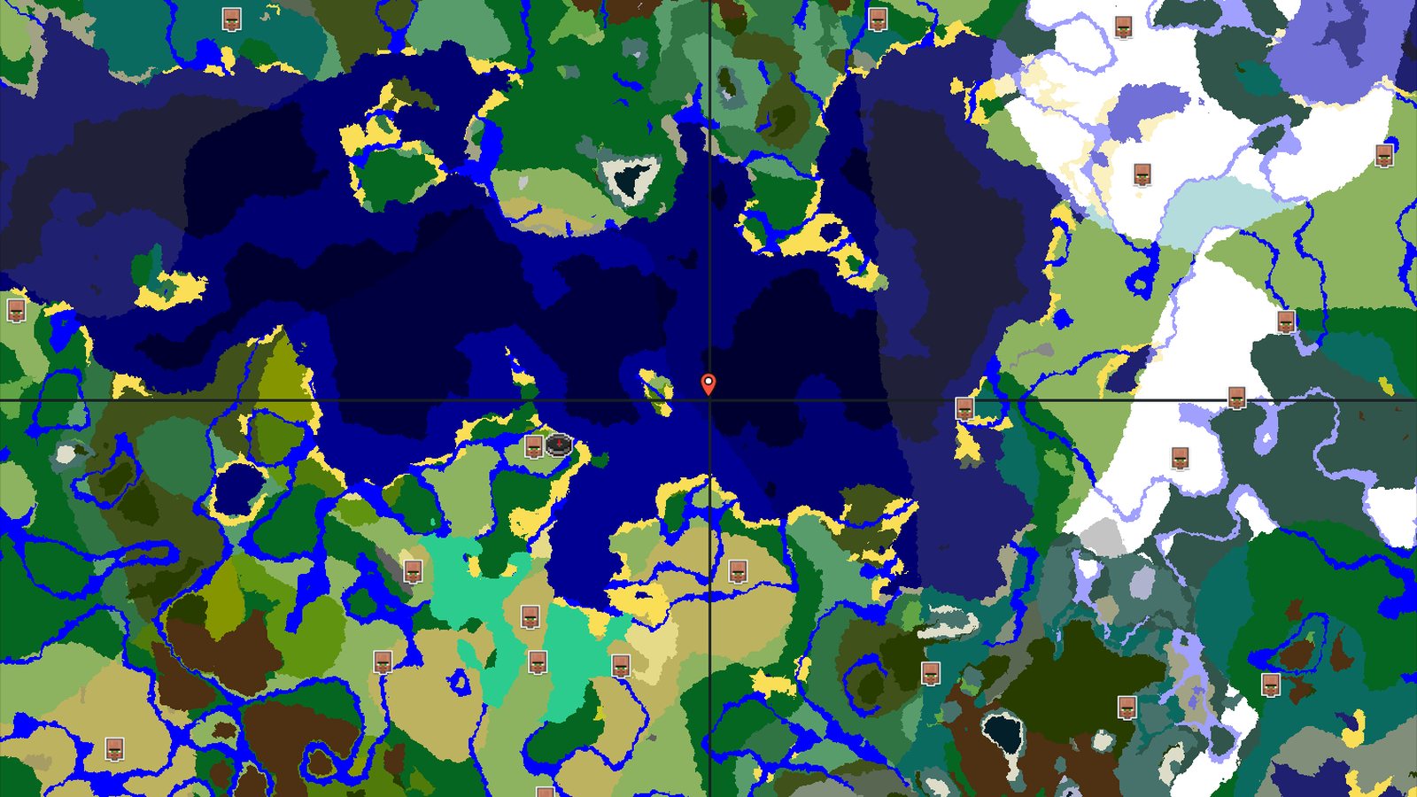 Village and Trial Chambers Near Plains Spawn — Minecraft seed preview