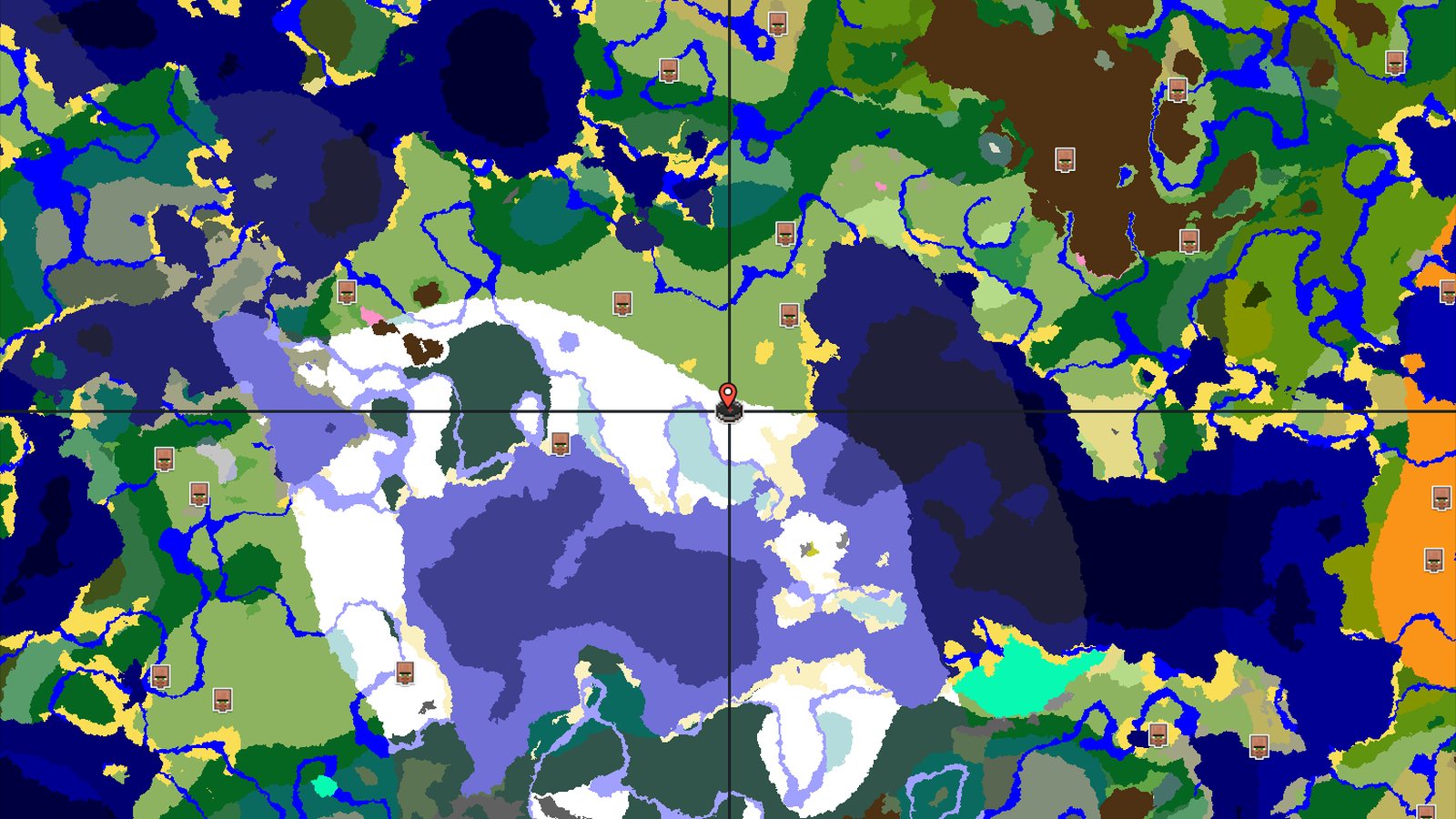 Ice Spikes Near Spawn in a Snowy Plains World — Minecraft seed preview