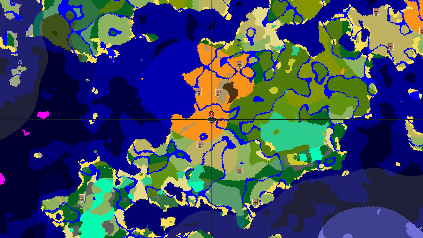 Desert Spawn with Nearby Jungle and Trial Chambers — Minecraft seed preview