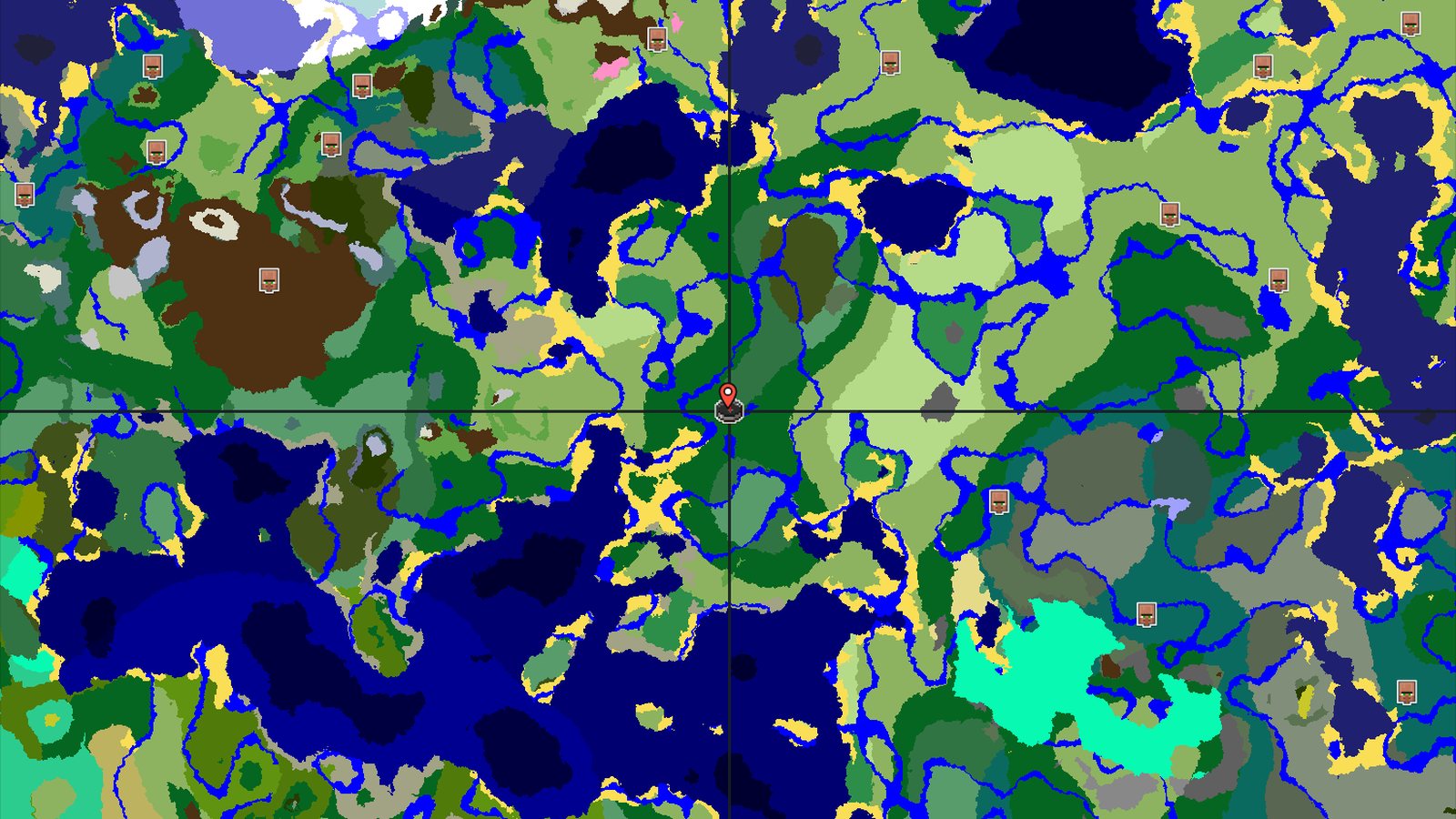 Spawn in Forest with Nearby Trial Chambers — Minecraft seed preview