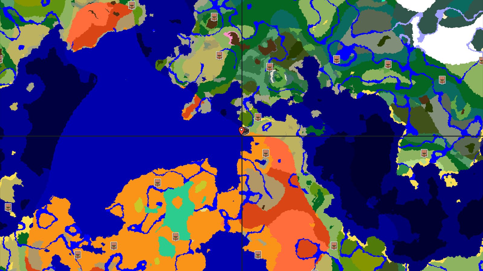 Desert Spawn with Nearby Jungle and Trial Chambers — Minecraft seed preview