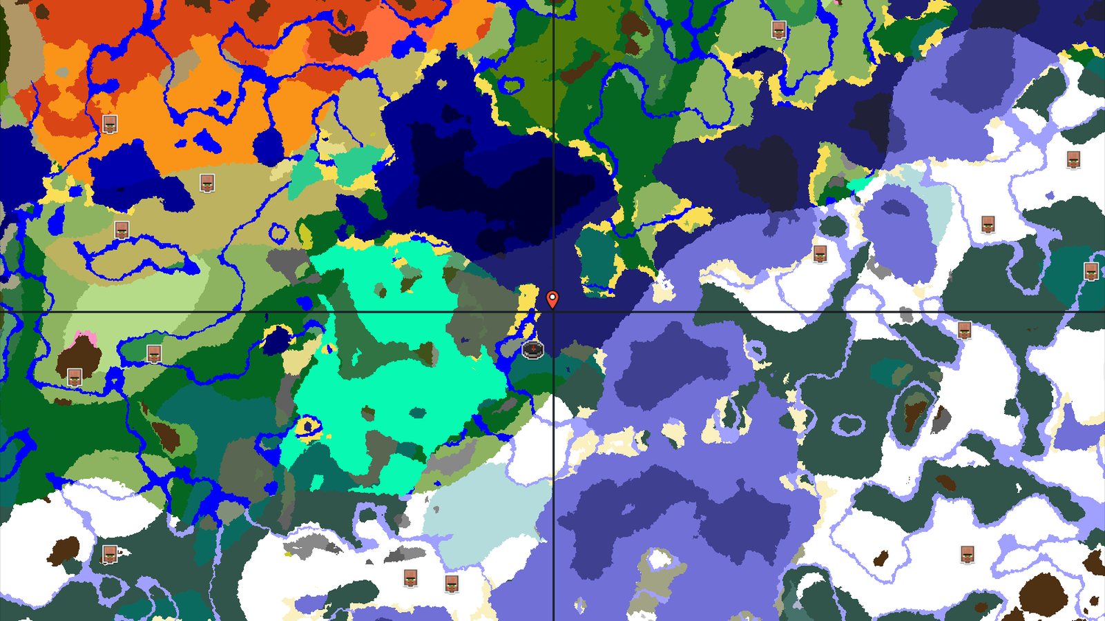 Trial Chambers and Lush Caves Under a Taiga Spawn — Minecraft seed preview