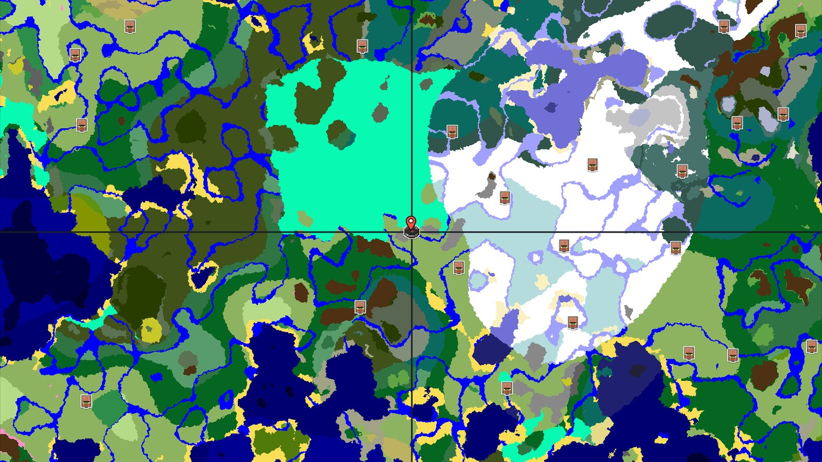 Woodland Mansion, Ice Spikes, and Lush Caves — Minecraft seed preview