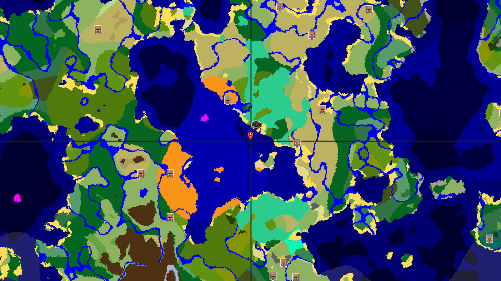 Mushroom Fields with Nearby Mangrove Swamp — Minecraft seed preview