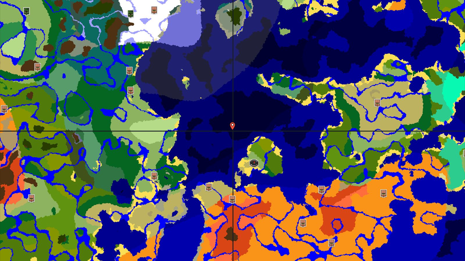 Spawn Near Jungle and Badlands With Lush Caves — Minecraft seed preview