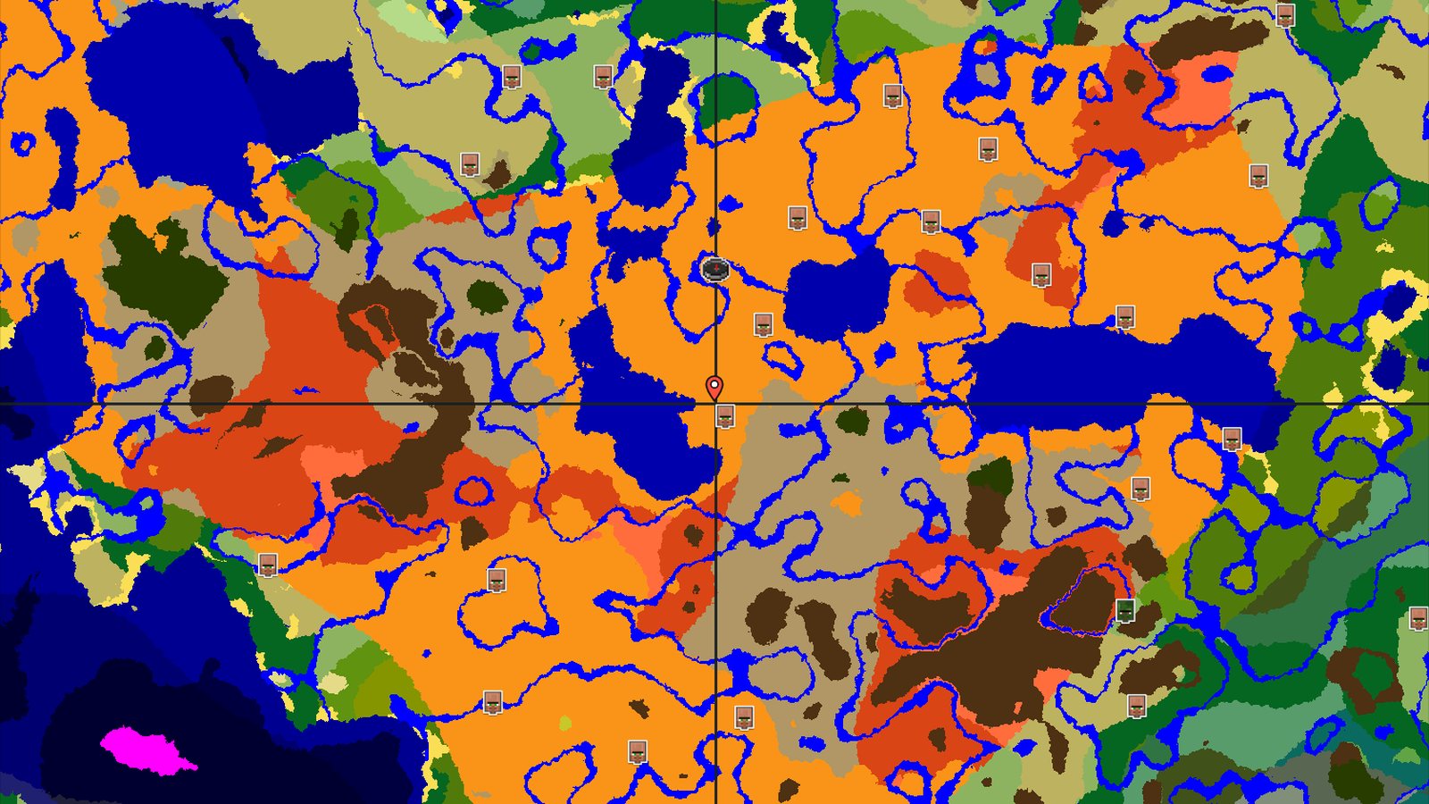Desert Start with Quick Underground Exploration — Minecraft seed preview