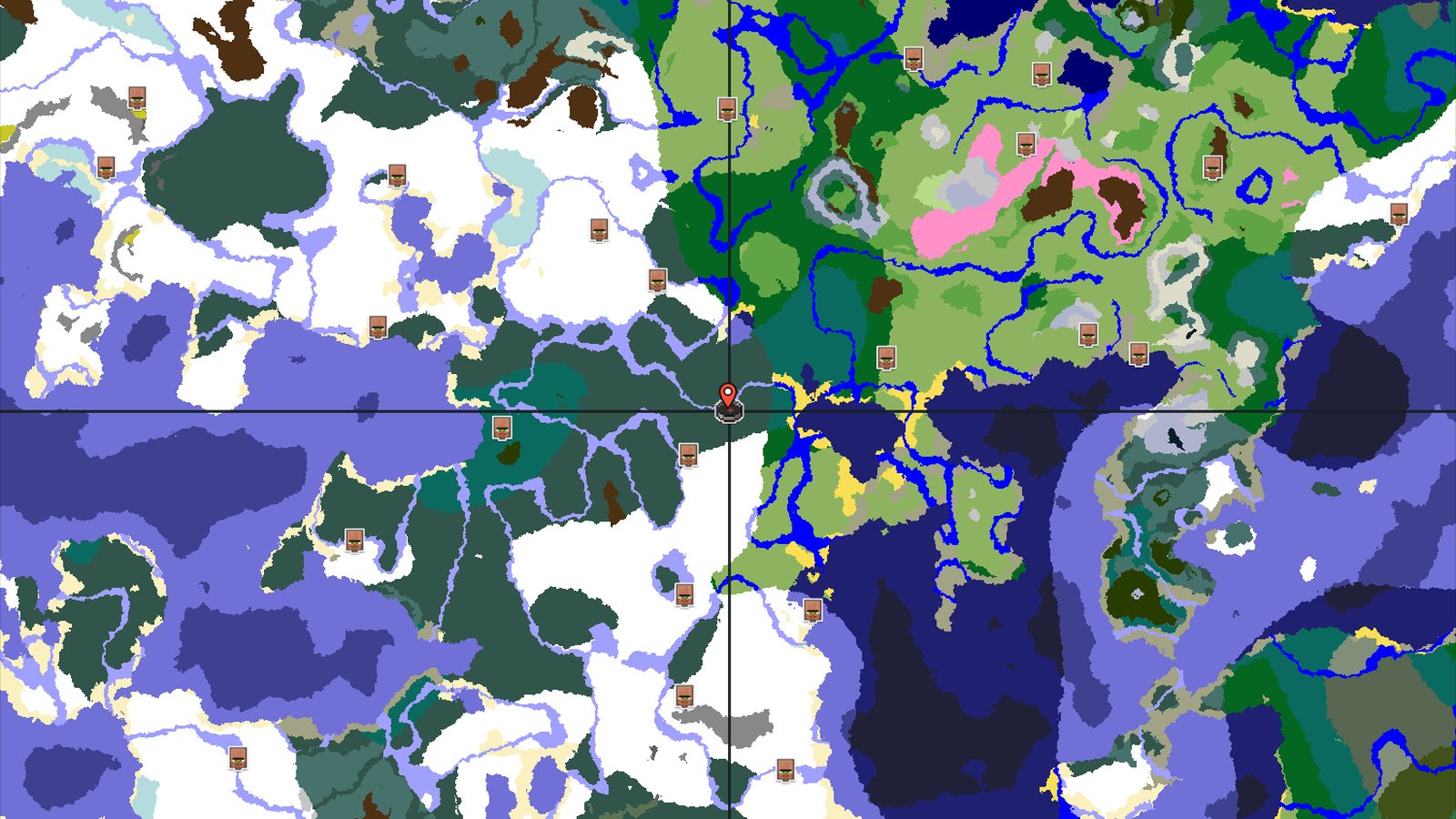 Snowy Taiga Spawn With Ancient City Nearby — Minecraft seed preview
