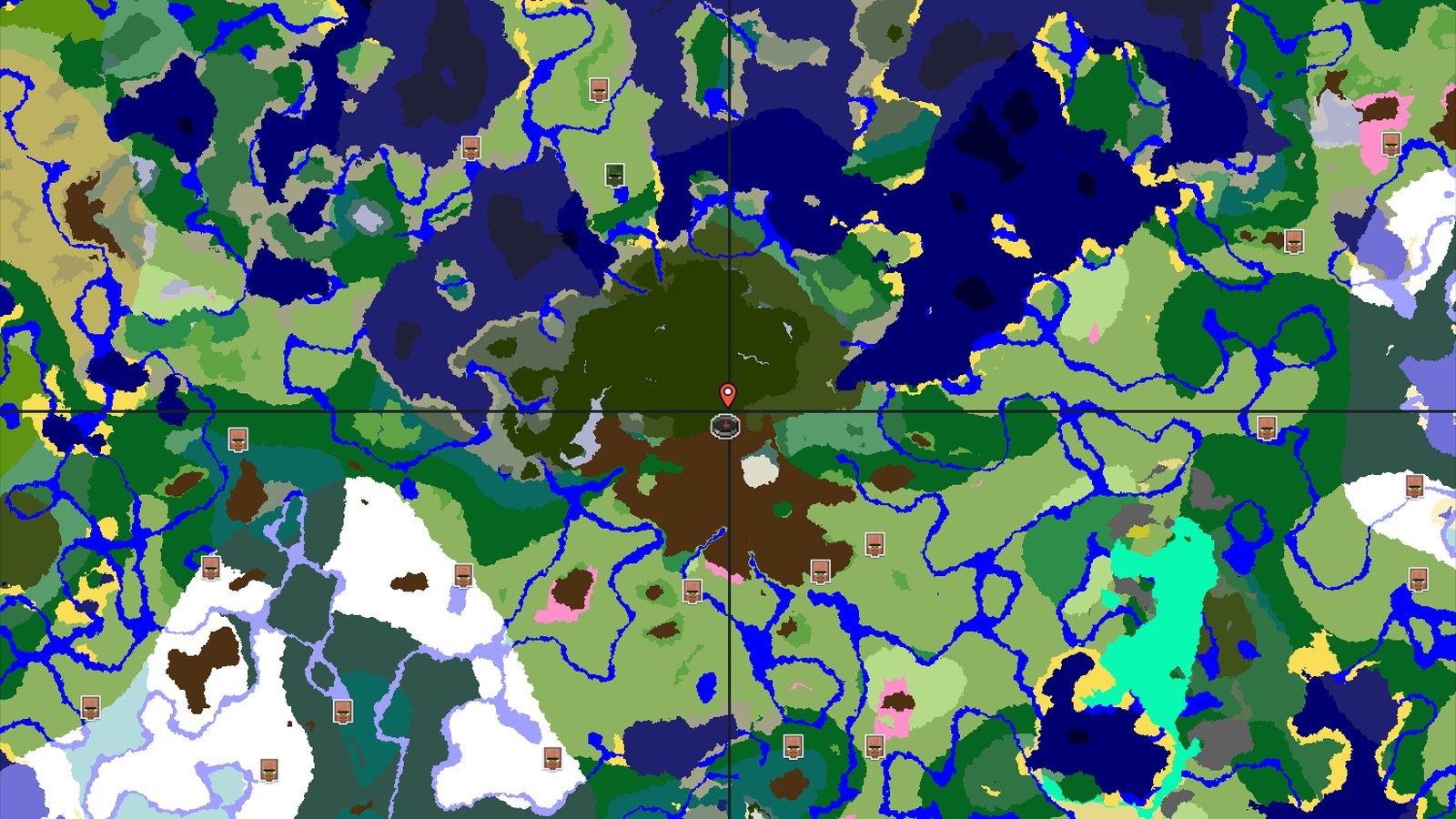 Dark Forest Spawn with Nearby Trial Chambers — Minecraft seed preview