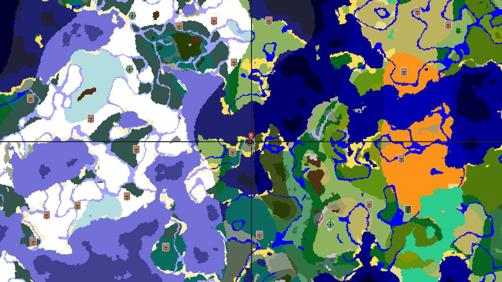 Trial Chambers Near Old Growth Spruce Taiga — Minecraft seed preview