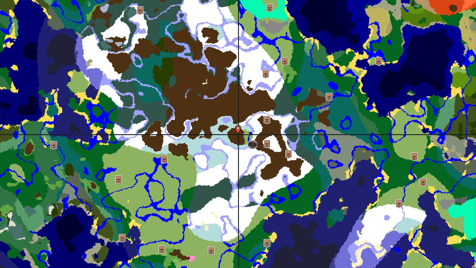 Frozen Start with Nearby Trial Chambers — Minecraft seed preview
