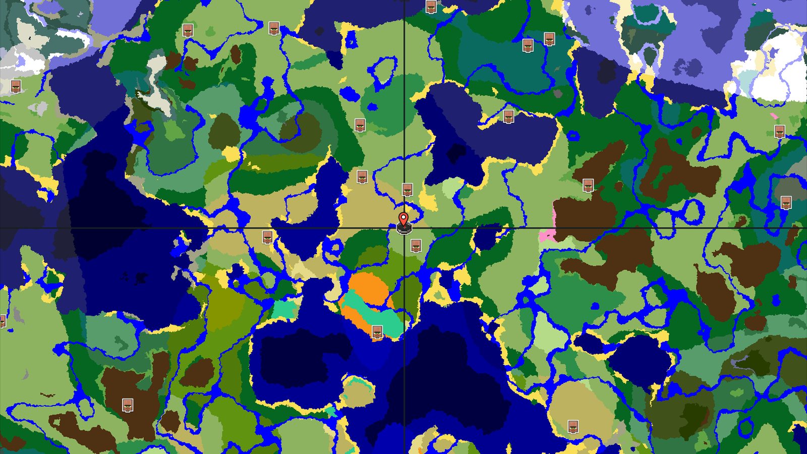 Savanna Spawn With Nearby Jungle Temple — Minecraft seed preview