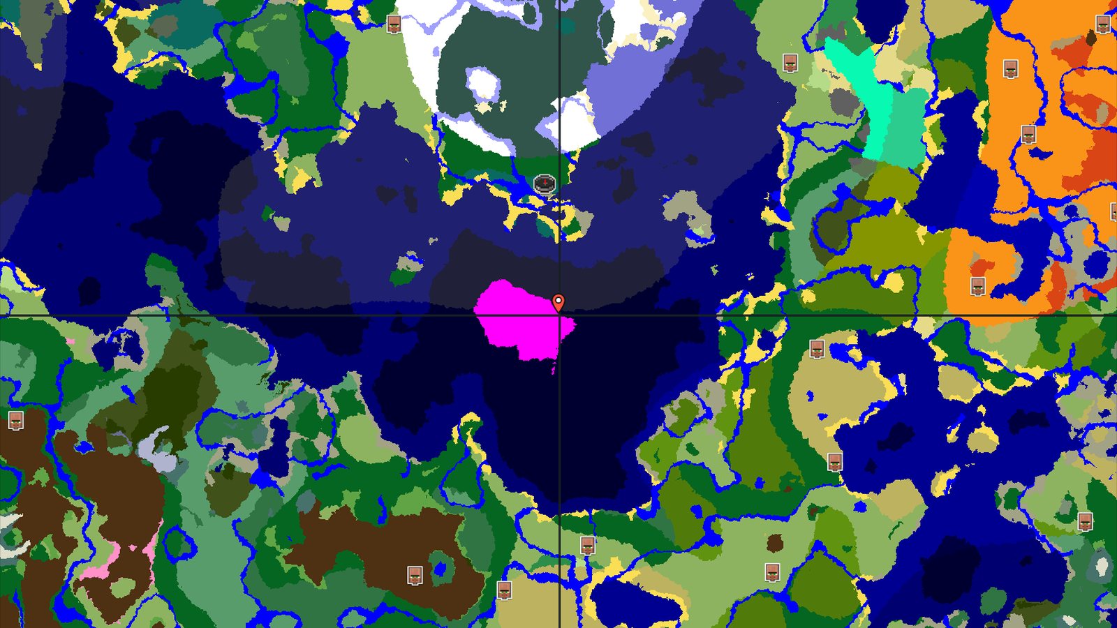 Mushroom Fields Near Spawn — Minecraft seed preview
