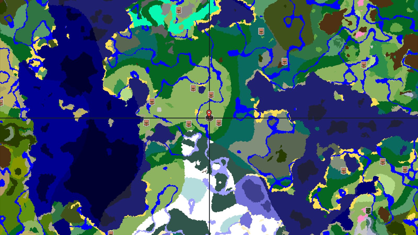 A Modest Start with Close Underground Riches — Minecraft seed preview