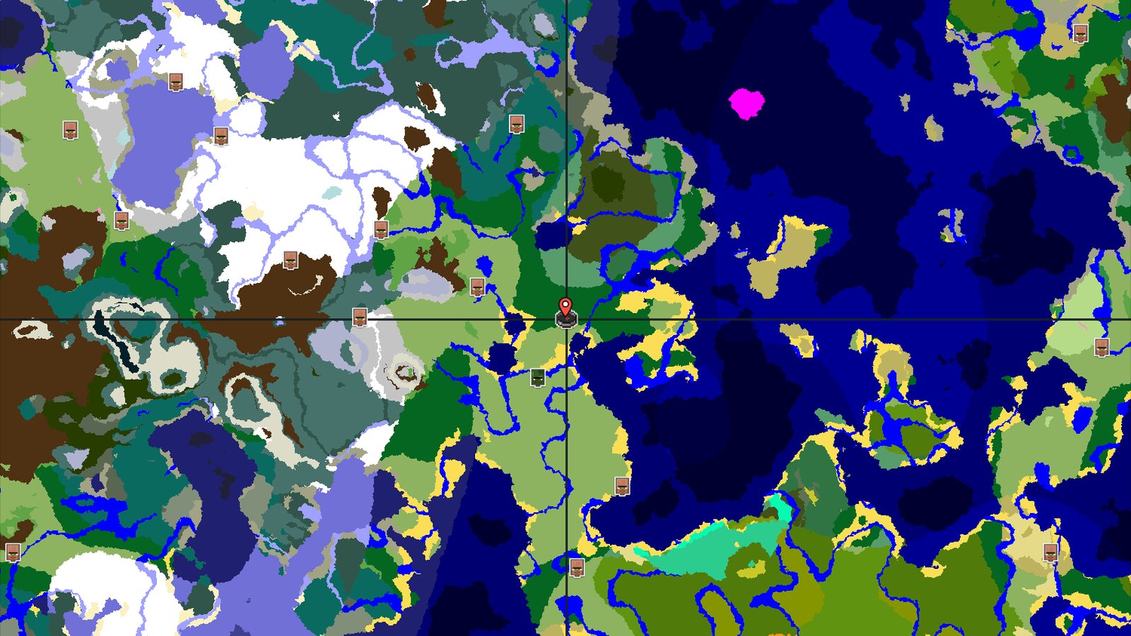 Forest Spawn with a Nearby Abandoned Village — Minecraft seed preview