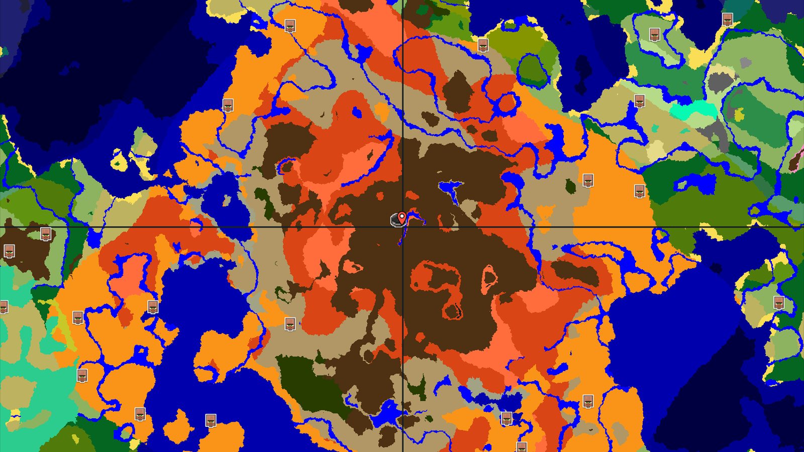 Badlands Spawn With Nearby Ancient City — Minecraft seed preview