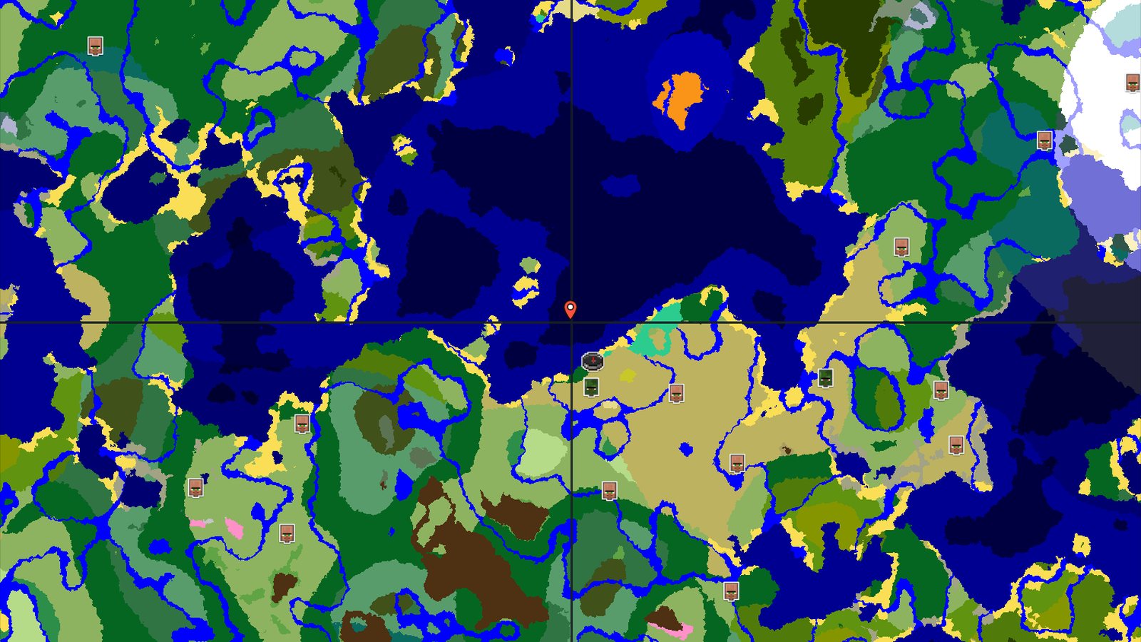 Mangrove Swamp and an Abandoned Village Nearby — Minecraft seed preview