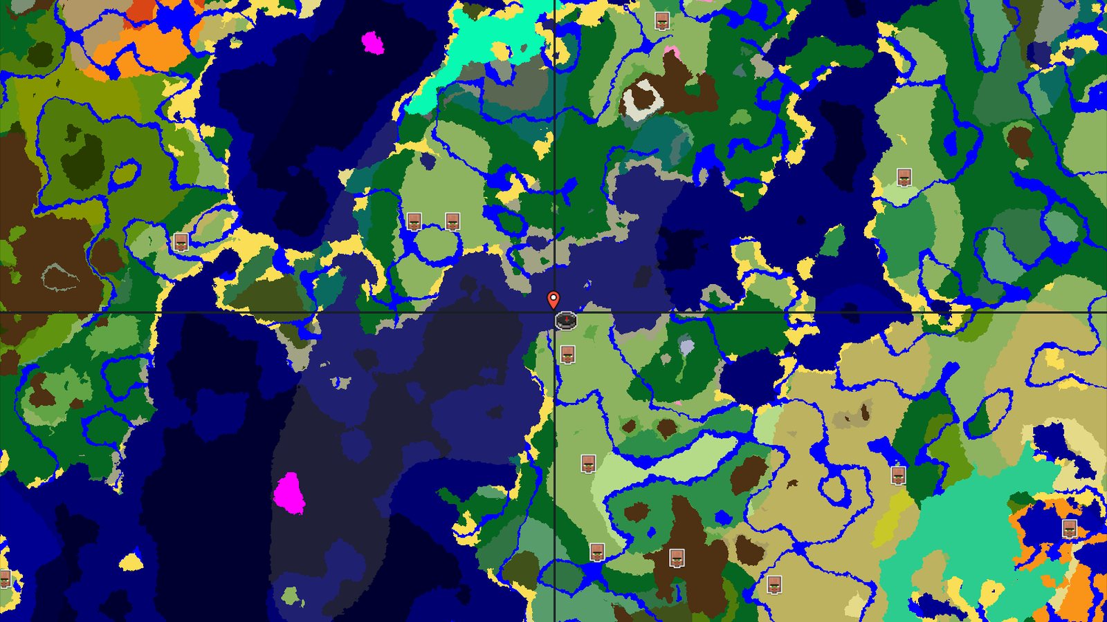 Coastal Spawn with Nearby Village and Trial Chambers — Minecraft seed preview