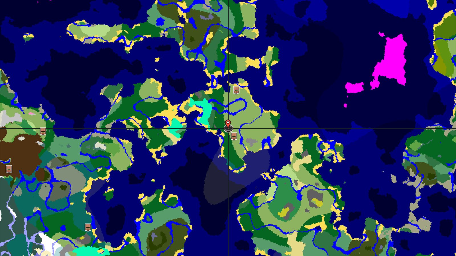 A Coastal Start with a Nearby Village and Plenty of Hills — Minecraft seed preview
