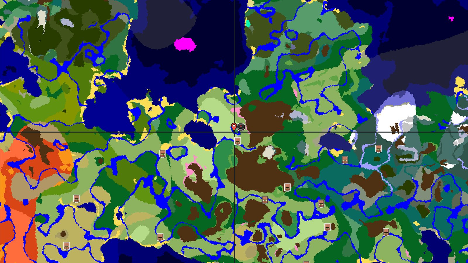Spawn Near Cherry Grove and a Trial Chambers — Minecraft seed preview