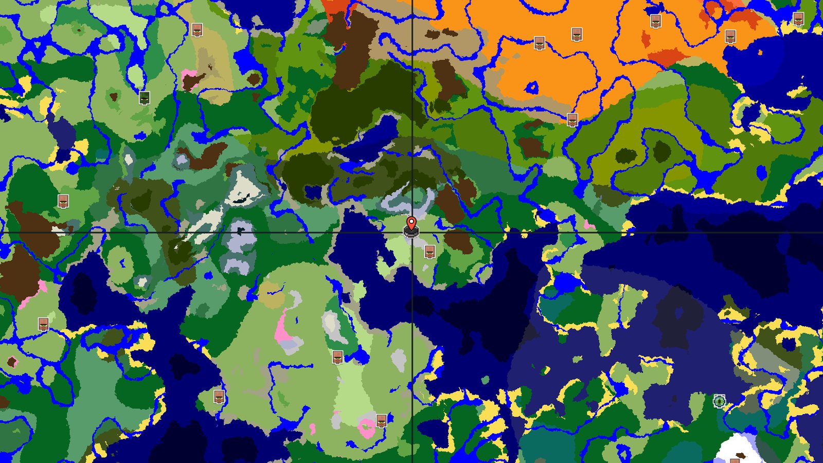 Quick Underground Access Near Plains and Ocean — Minecraft seed preview