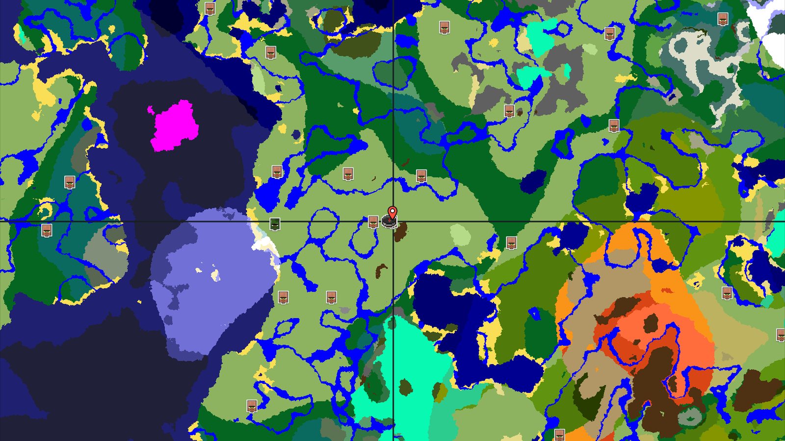 A Humble Spawn with a Swift Village Start — Minecraft seed preview