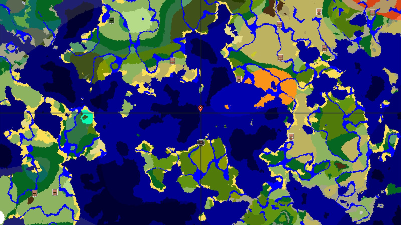 Ocean Exploration with Jungle and Early Treasure Opportunities — Minecraft seed preview