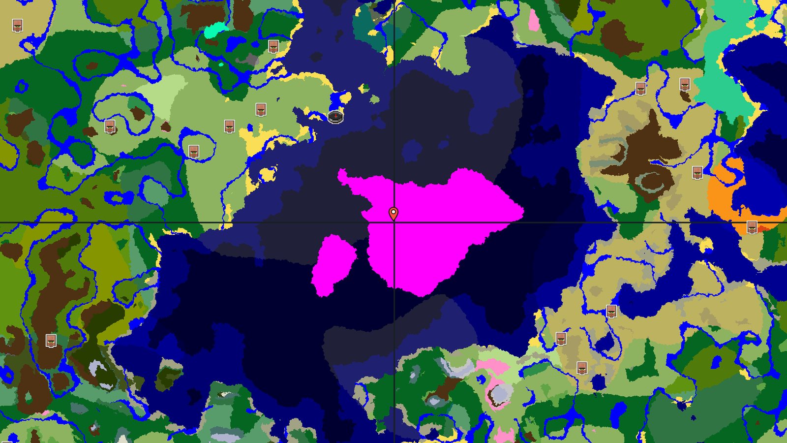 Mushroom Fields Peninsula — Minecraft seed preview