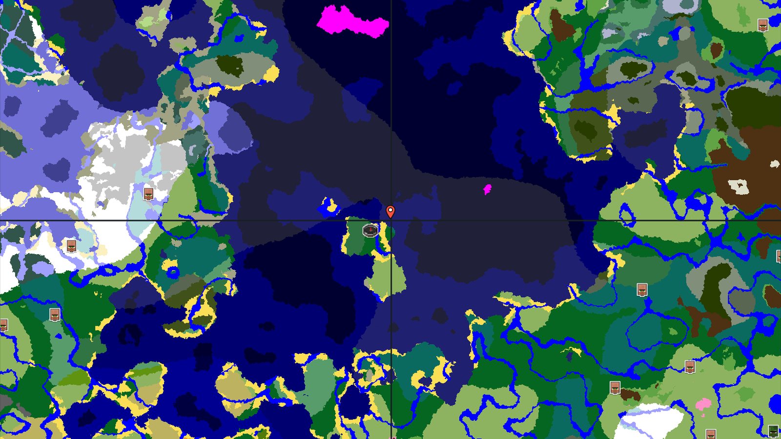 Trial Chambers Near a Forest Spawn — Minecraft seed preview