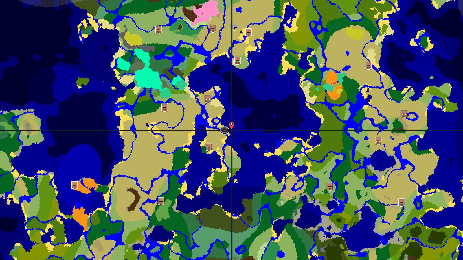 Savanna Start with a Jungle Temple Nearby — Minecraft seed preview