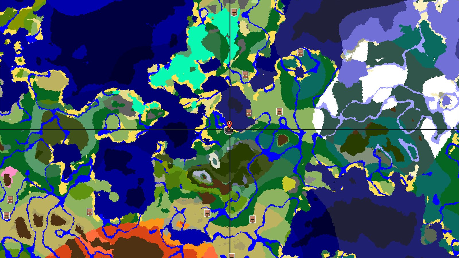 Spawn in a Forest with a Pale Garden Nearby — Minecraft seed preview
