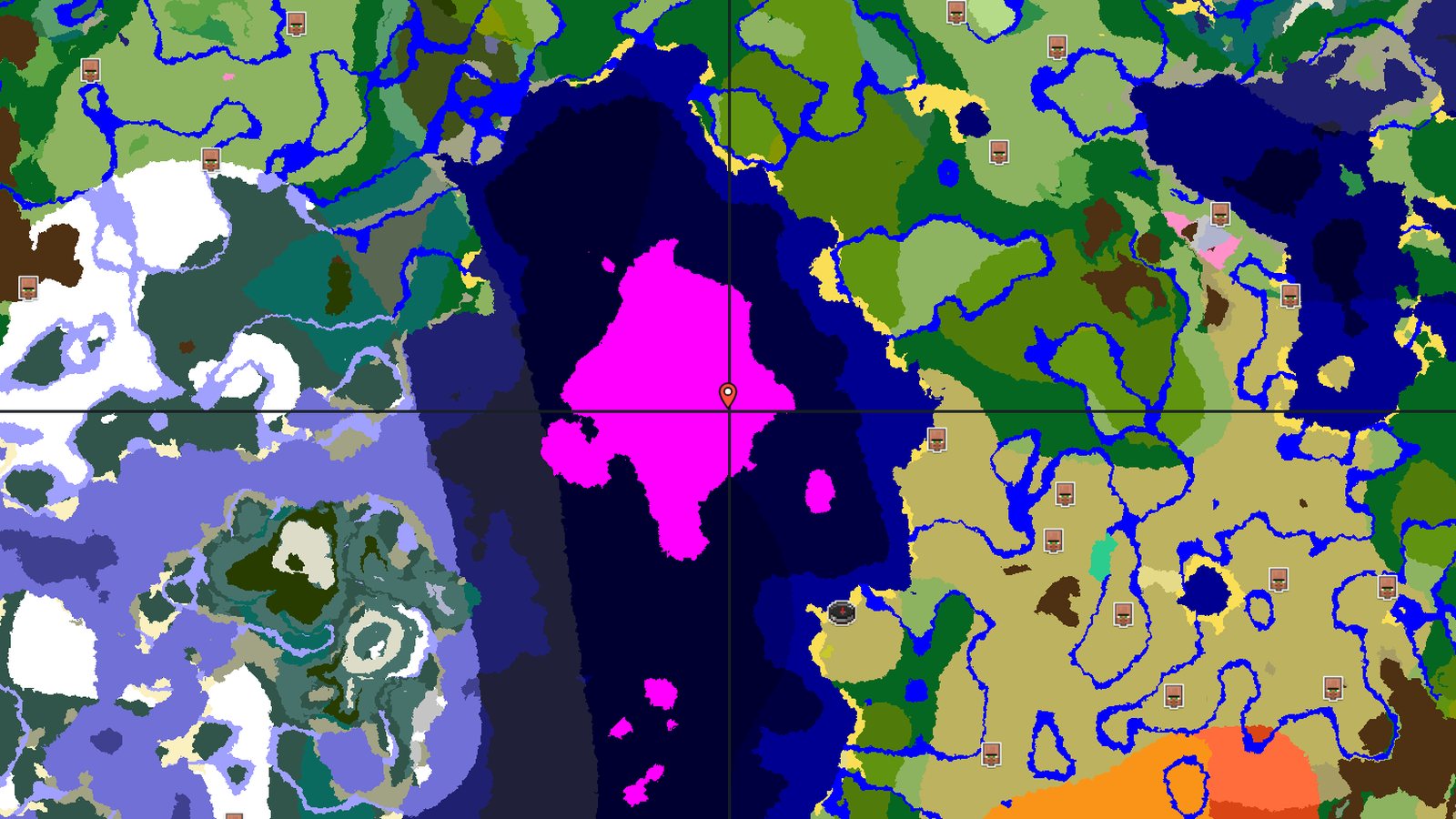 Savanna Hills with Nearby Buried Treasure — Minecraft seed preview