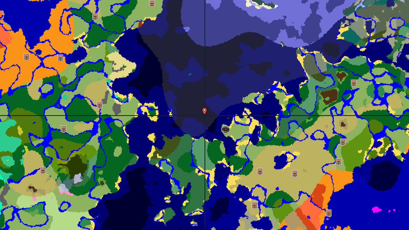 Plains Island with an Ocean Ruin — Minecraft seed preview