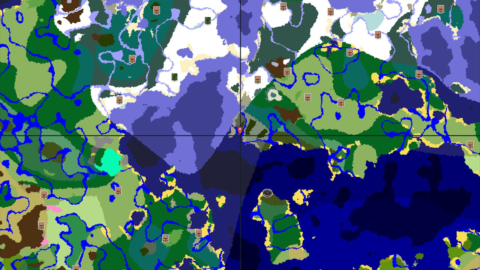 Dark Forest Spawn with Trial Chambers Nearby — Minecraft seed preview