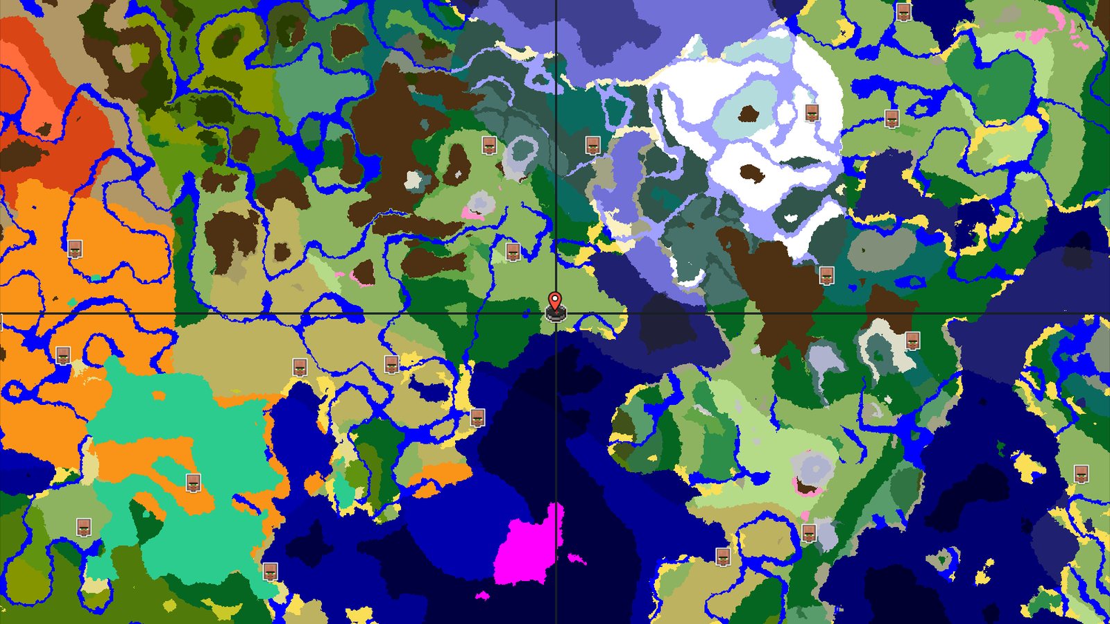Plains Spawn with Nearby Trial Chambers — Minecraft seed preview