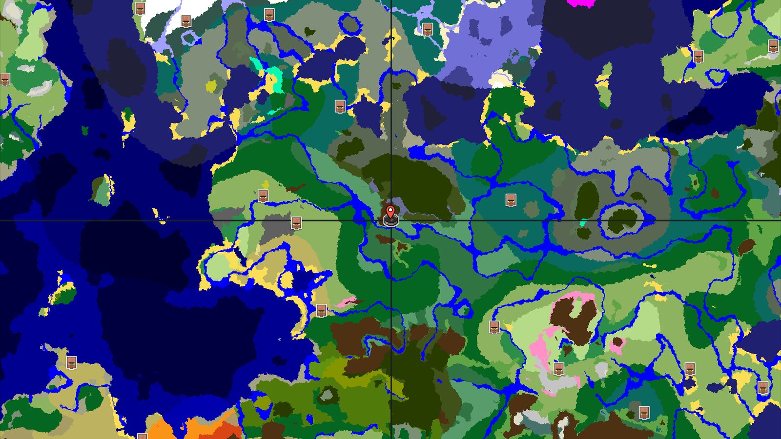 Pale Garden Near Spawn in a Lush Forest World — Minecraft seed preview