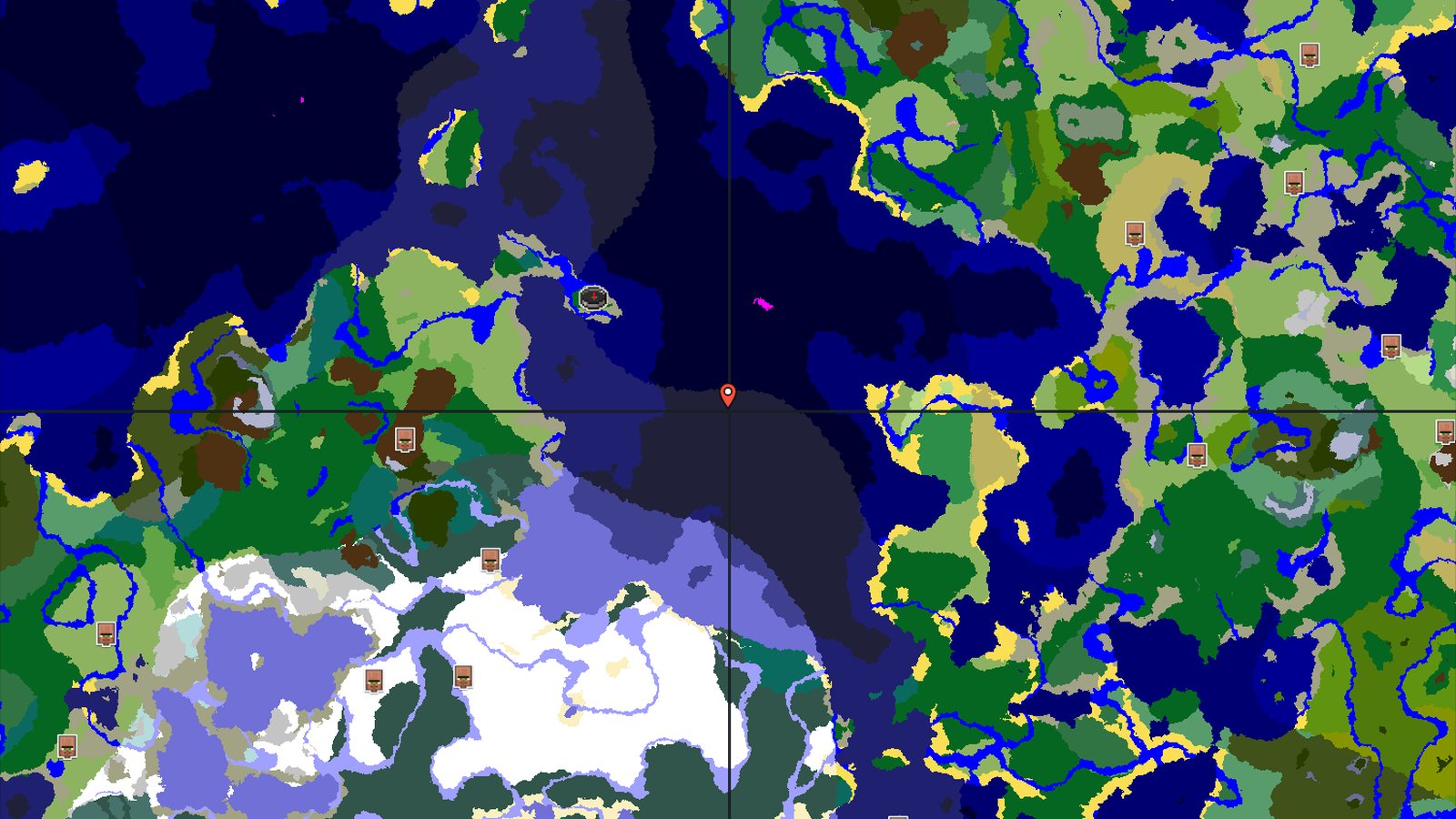Forest Spawn with Nearby Trial Chambers — Minecraft seed preview