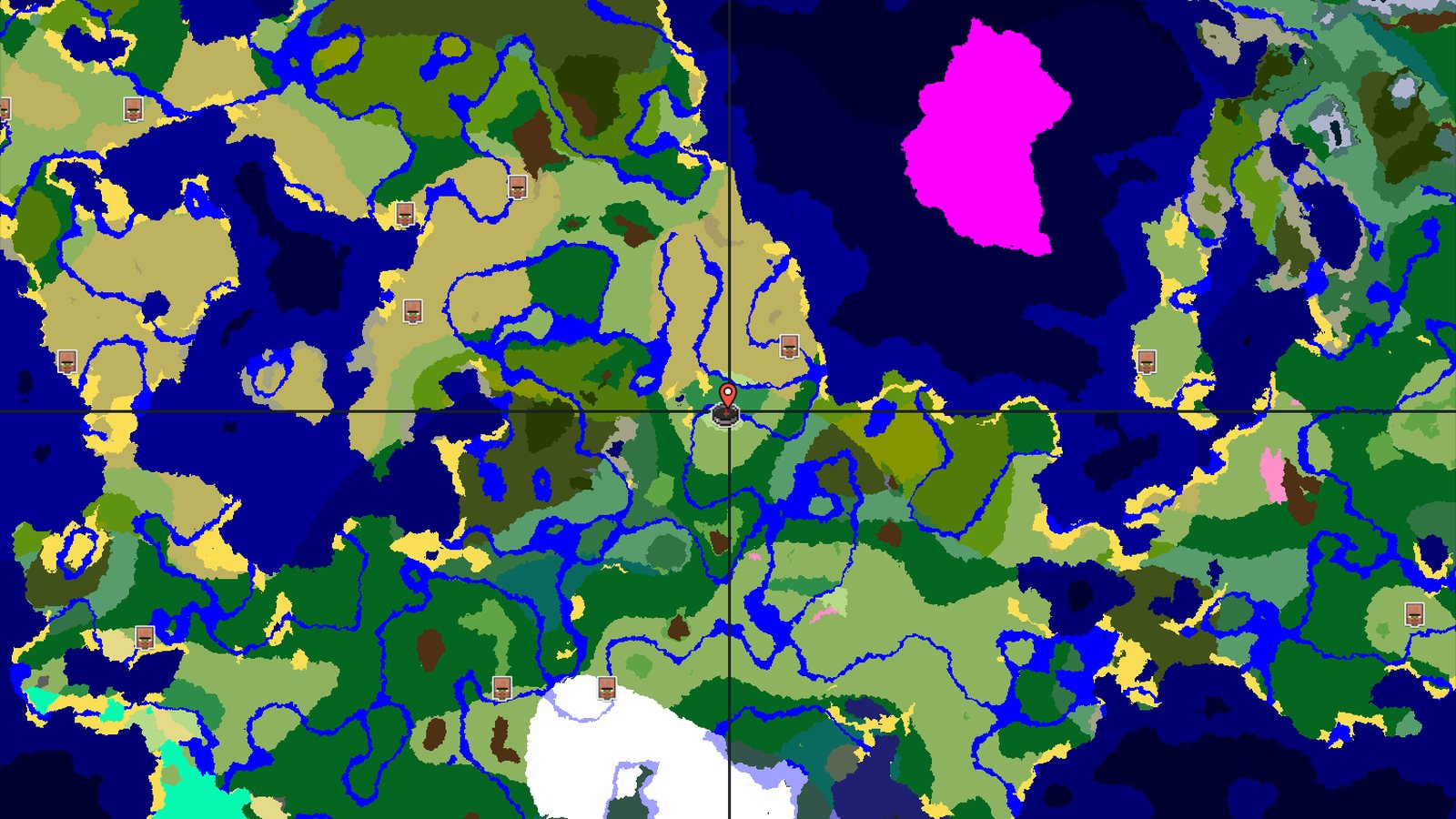 Spawn in Sunflowers, Flower Forest Nearby — Minecraft seed preview