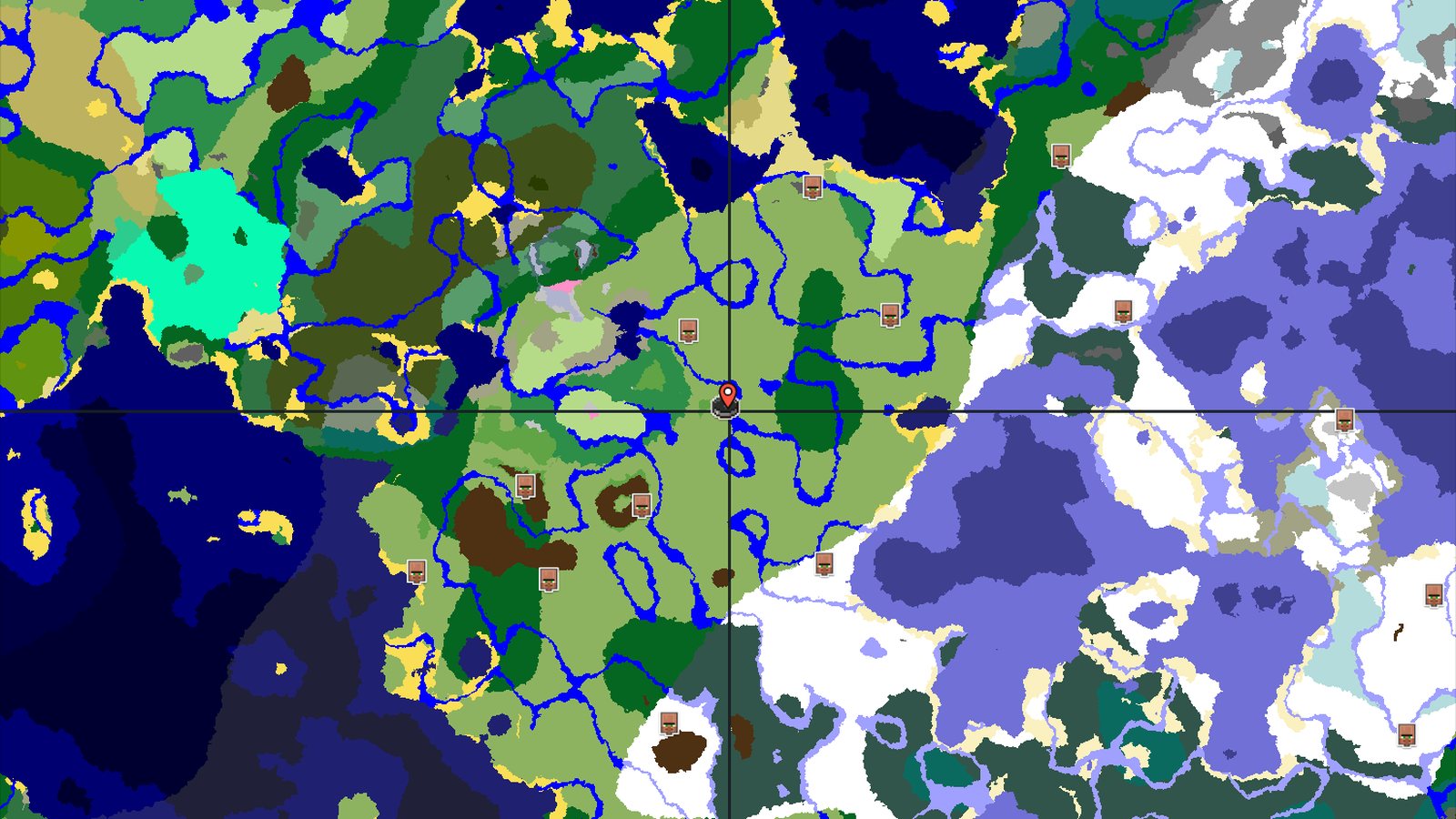 A Quiet Start with Nearby Underground Treasures — Minecraft seed preview