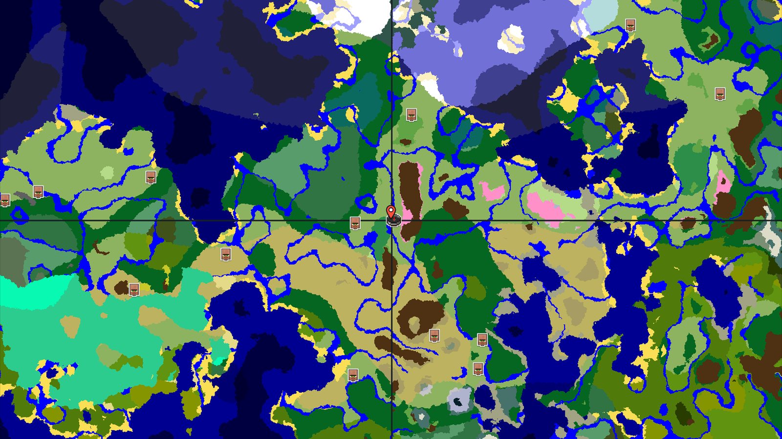 A Modest Spawn Near Cherry Groves and Hidden Depths — Minecraft seed preview